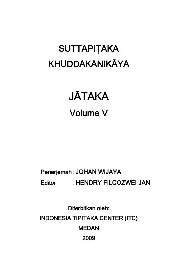 Jataka-Volume-5