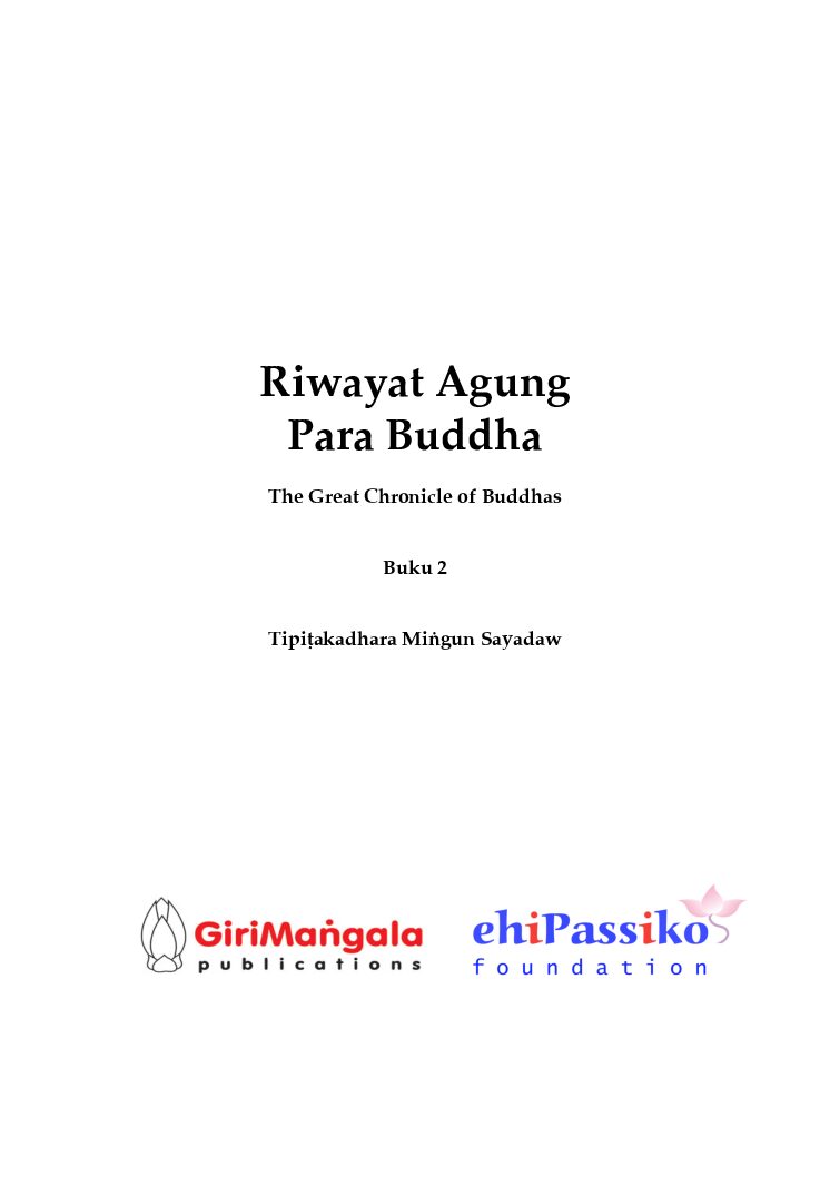 Riwayat Hidup buddha 1