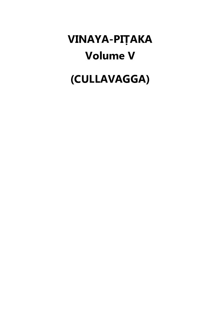 Vinaya-Pitaka-Volume-5