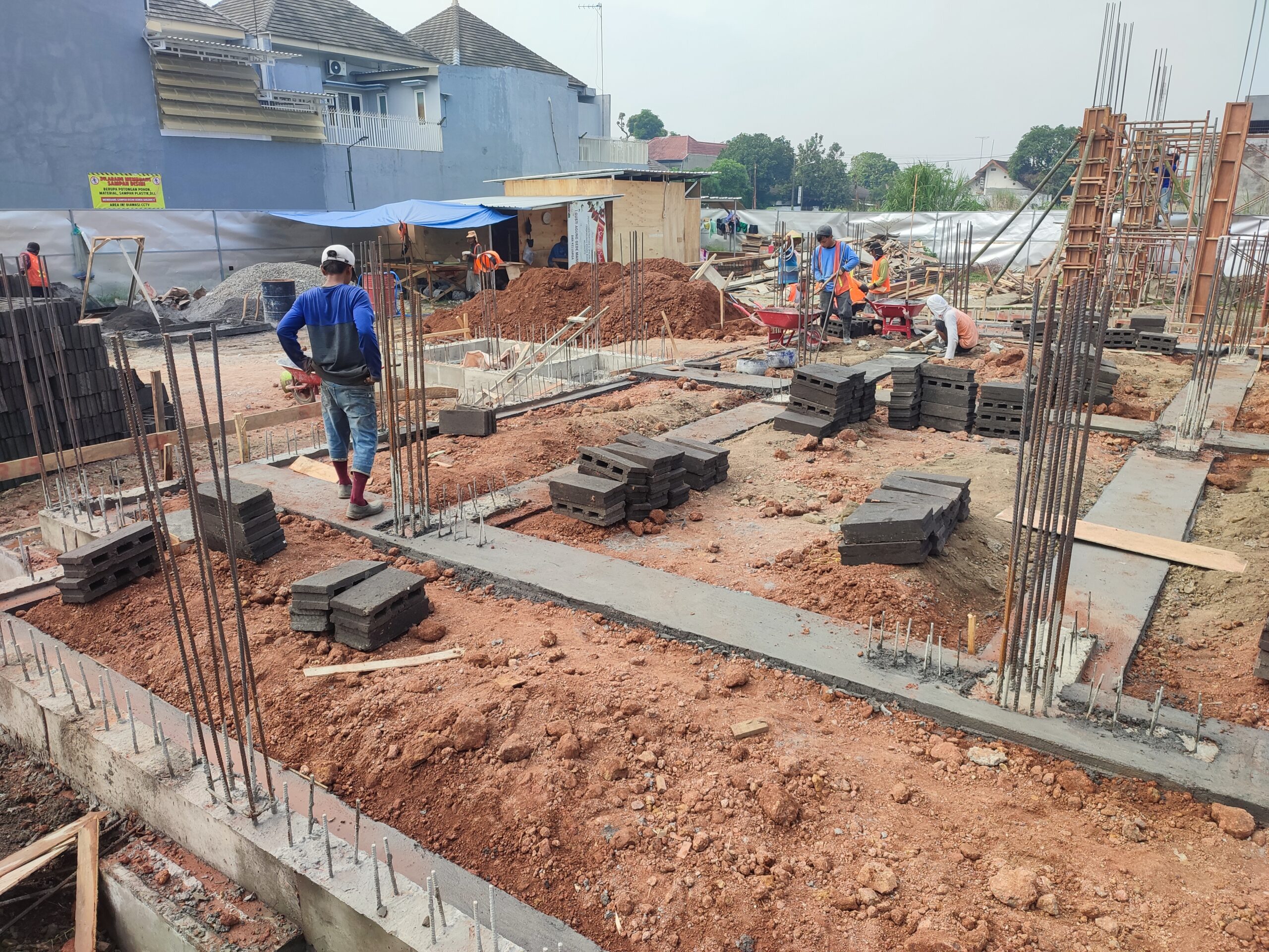 Pekerjaan Struktur Baktisala